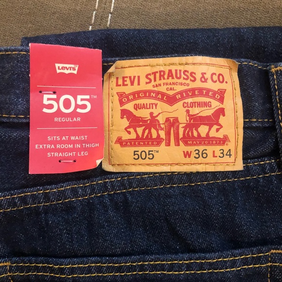 Levi's Other - Men’s 505 Levi’s NWT 36x32